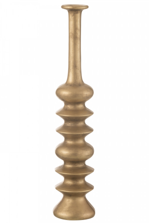SALE % - Vază, Nebu ceramică, Gold L, L 12.5| W 12.5| H 60 cm
