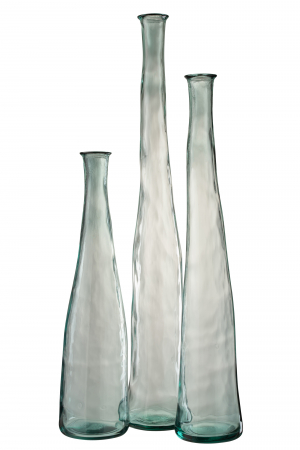 Vaza Noah, Sticla, Transparent, 18x18x120 cm [1]