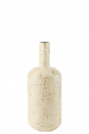 Vaza Nuye, Paper, Crem, 19.5x19.5x51.5 cm [1]