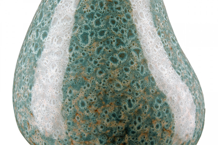 Vaza Organic, Ceramica, Verde, 21x19x19 cm [3]