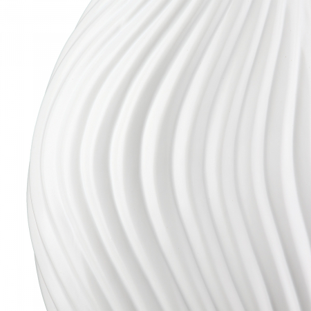 Vaza, organica, Faro, Ceramica, alba, PU 3, L. 8 cm, L. 15,5 cm, H. 29 cm [2]