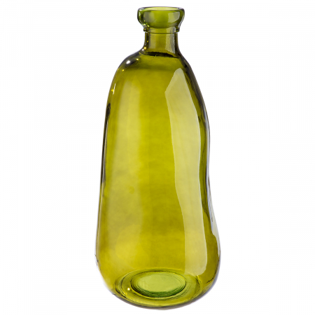 Arta sticlei - Vază, organică, Organic, Sticlă, verde, PU 1, H. 51 cm, D. 22 cm