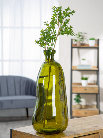 Vază, organică, Organic, Sticlă, verde, PU 1, H. 51 cm, D. 22 cm [2]