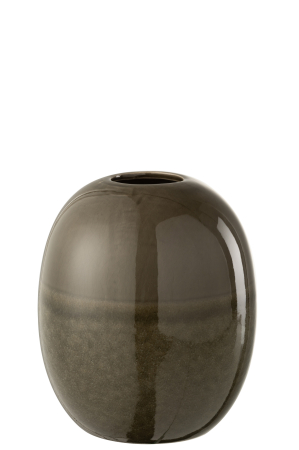 SALE % - Vaza, Piatra, Verde, 18x18x20