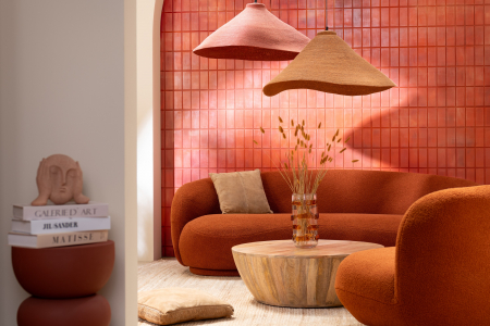 Vază, Pietriș Sticlă Chihlimbar/Transparent M, L 17| W 17| H 32 cm [2]