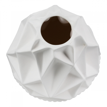 Vaza, Pisa, Ceramica, alba, PU 2, H. 24,5 cm, D. 21 cm [1]
