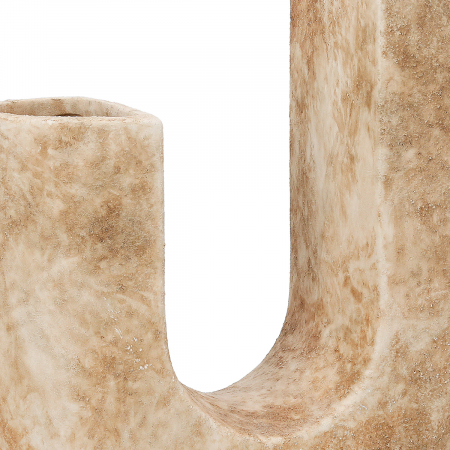 Vaza, Remina, Ceramica, maro deschis, PU 2, L. 9 cm, L. 19 cm, H. 25 cm [2]