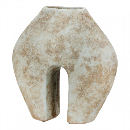 Vaza, Remina, Ceramica, verde, PU 3, L. 7 cm, L. 21 cm, H. 20,5 cm VAZE SI GHIVECE - Vaza, Remina, Ceramica, verde, PU 3, L. 7 cm, L. 21 cm, H. 20,5 cm