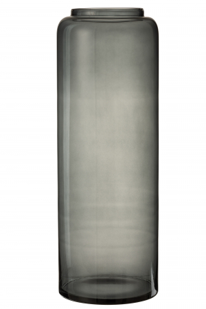 Vaza Right Long, Sticla, Gri, 25x25x70 cm [1]