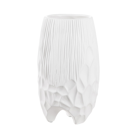 Vaza, "Roma", Ceramica, alba, PU 2, H 29 cm, A. 17 cm [2]
