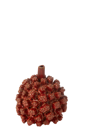 VAZE SI GHIVECE - Vază, Saki ceramică, Rosie S, L 19| W 19| H 21 cm