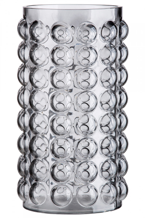 Vaza Smoky, Sticla, Transparent, 28x16 cm [1]