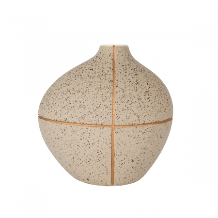 Vaza, Steagul, Ceramica, crem, PU 2, L. 13 cm, L. 21 cm, H. 21 cm [1]