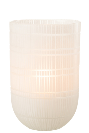 Vaza, Sticla, Alb , 24x24x36 [2]