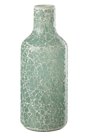 SALE % - Vaza, Sticla, Albastru, 17x17x43