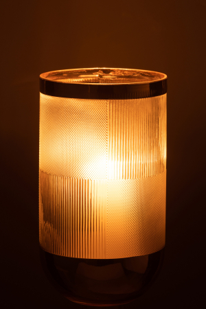 Vaza, Sticla, Auriu, 15x15x26 [3]