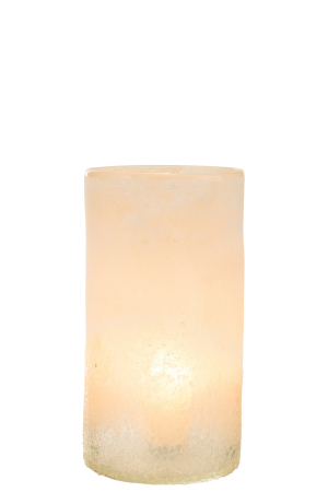 Vaza, Sticla, Bej, 14.5x14.5x29.5 [1]