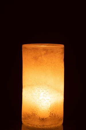 Vaza, Sticla, Bej, 14.5x14.5x29.5 [2]