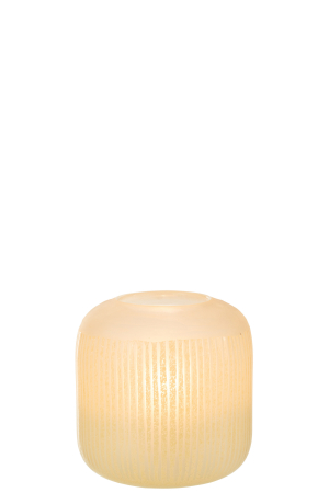 Vaza, Sticla, Galben, 17x17x16 [1]