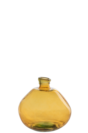 Vaza, Sticla, Galben, 35x35x30.5 [1]