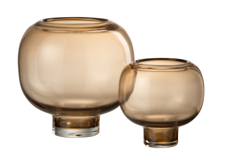 Vaza, Sticla, Maro, 20.5x20.5x20 [1]