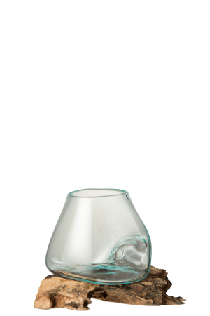 Vaze - Vaza, Sticla, Maro, 20x16x20