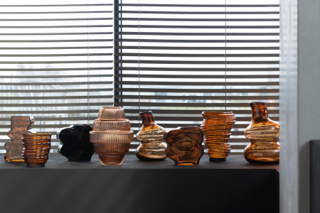 Vază, Sticlă Maro S, L 19| W 19| H 27 cm [3]