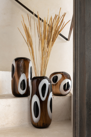 SALE % - Vaza, Sticla, Multicolor, 17x12.5x32.5