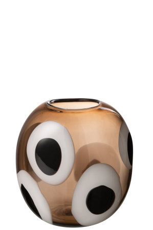 Vaza, Sticla, Multicolor, 20x14x21 [1]