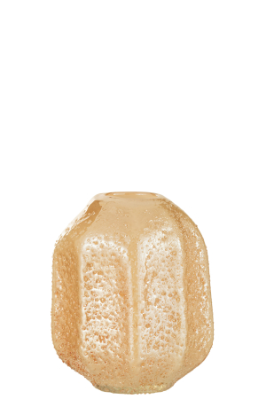 Vaza, Sticla, Portocaliu, 15.5x15.5x21.5 [1]