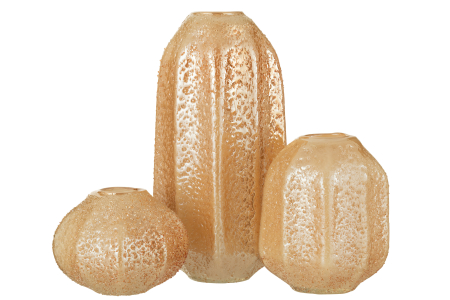 Vaza, Sticla, Portocaliu, 16x16x35.5 [1]