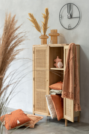 Vaza, Sticla, Portocaliu, 18.5x18.5x19 [2]