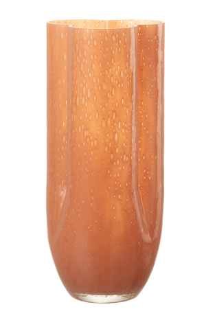 SALE % - Vaza, Sticla, Rosu, 14.8x14.8x34