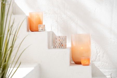 SALE % - Vaza, Sticla, Rosu, 24x24x36