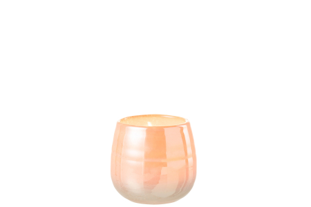 Vaza, Sticla, Roz, 11x11x10.3 [2]