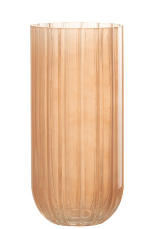 Vaza, Sticla, Roz, 12x12x25 [1]