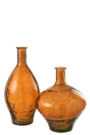 Vaza, Sticla, Roz, 28x28x60 [1]