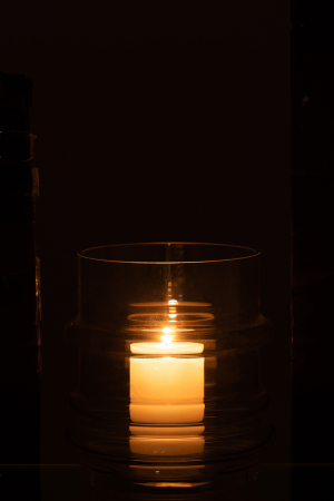 Vaza, Sticla, Transparent, 15x15x15 [2]