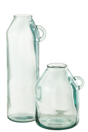 Vaza, Sticla, Transparent, 17x17x45 [1]