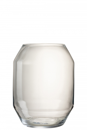 SALE % - Vaza, Sticla, Transparent, 29.5x29.5x40