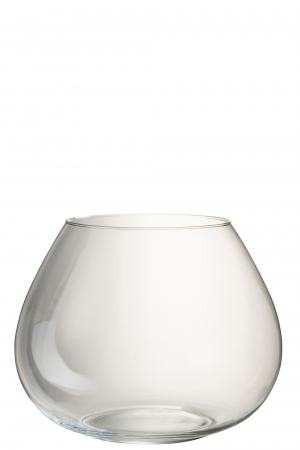 IN STOC - Vaza, Sticla, Transparent, 37x37x29.5