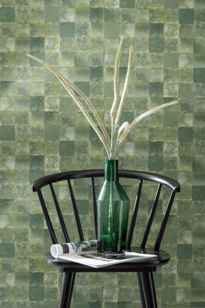 SALE % - Vaza, Sticla, Verde, 12x12x35