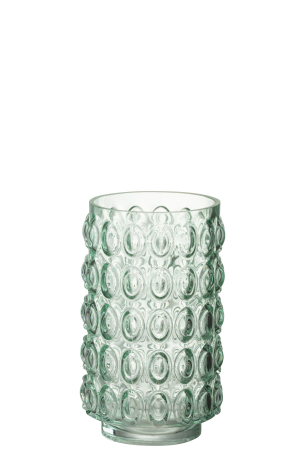 SALE % - Vaza, Sticla, Verde, 14x14x23