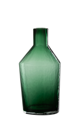 SALE % - Vaza, Sticla, Verde, 14x14x28
