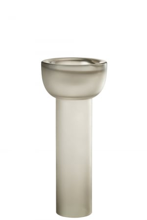 Vază/suport de lumânare Yara Sticlă, Greige L, L 16| W 16| H 38 cm [1]