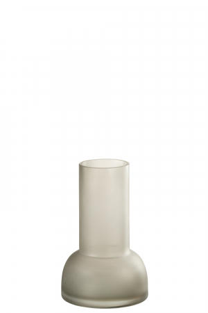 Vaze si boluri - Vază/suport de lumânare Yara Sticlă, Greige S, L 13| W 13| H 20 cm