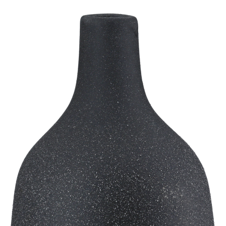 Vaza tip sticla, „Denver”, Ceramica, antracit, PU 4, H 21 cm, A. 12 cm [1]