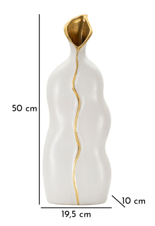 Vaza, Uma 19,5x10x50 cm (ø 4 cm) [5]