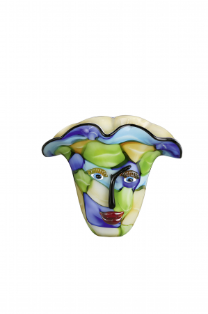 Vaza VISO, sticla, 35x22x29 cm [1]