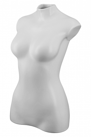 Vaza White Lady, Ceramica, Alb, 14x25x10.5 cm [2]
